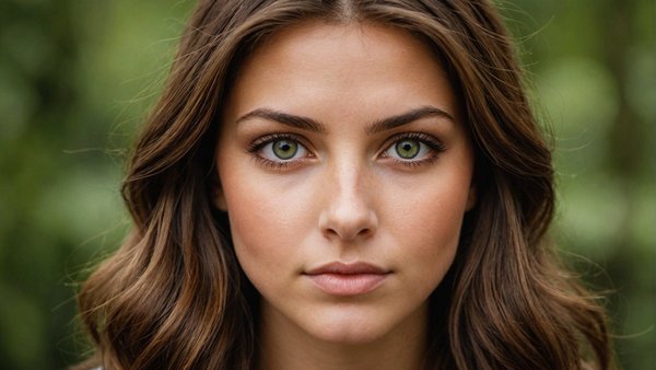 Les yeux hazel : un mélange captivant de beauté et de mystère